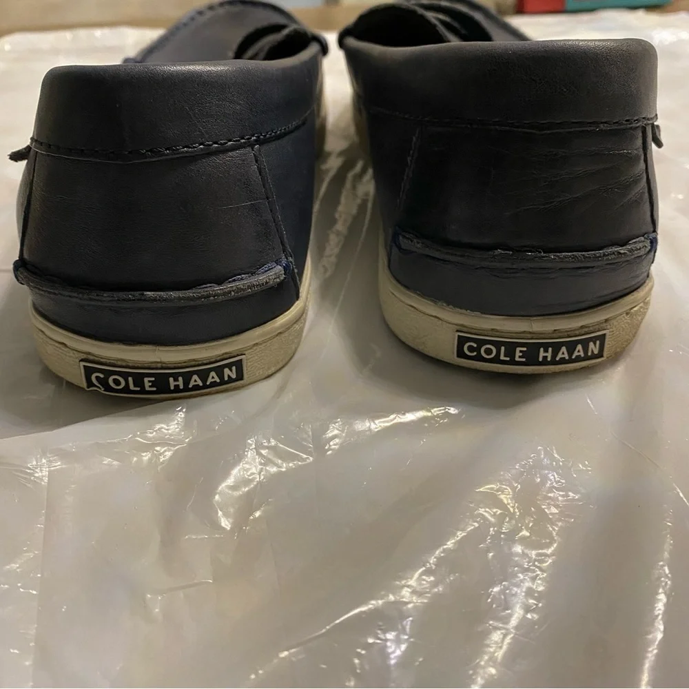 Cole Haan Leather Loafers in Navy. SZ 12 M Worn 2X